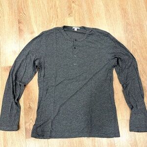 James Perse Men’s Light Weight Sweater - Size 2 (Medium)